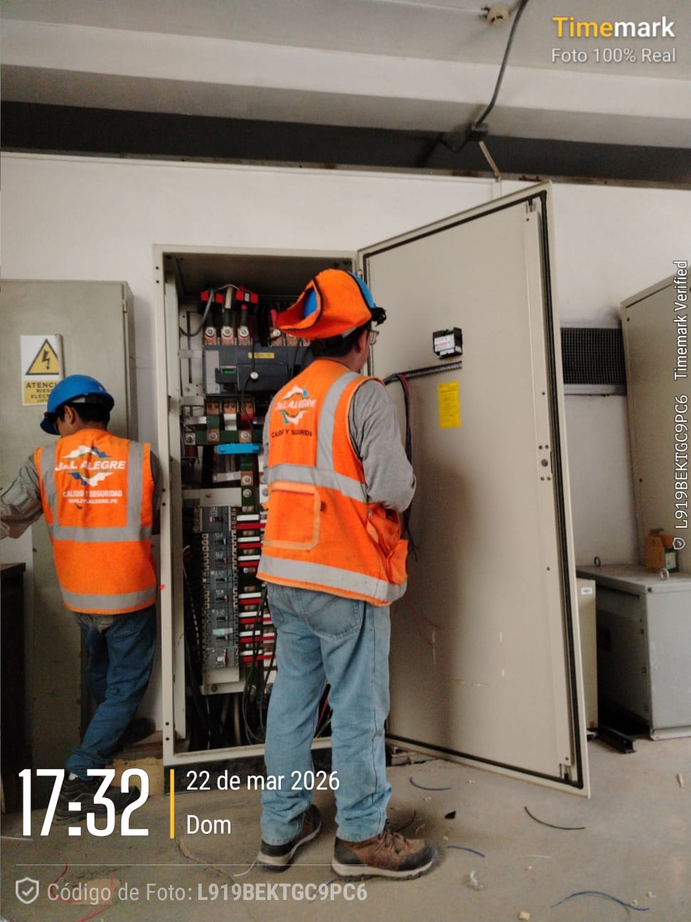 Instalación eléctrica J&L Alegre